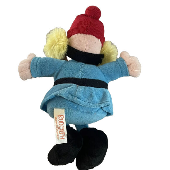 Dan Dee Yukon Cornelius Rudolph Plush 10 in Stuffed Toy Earmuffs w/ Tag CVS - Picture 7 of 13